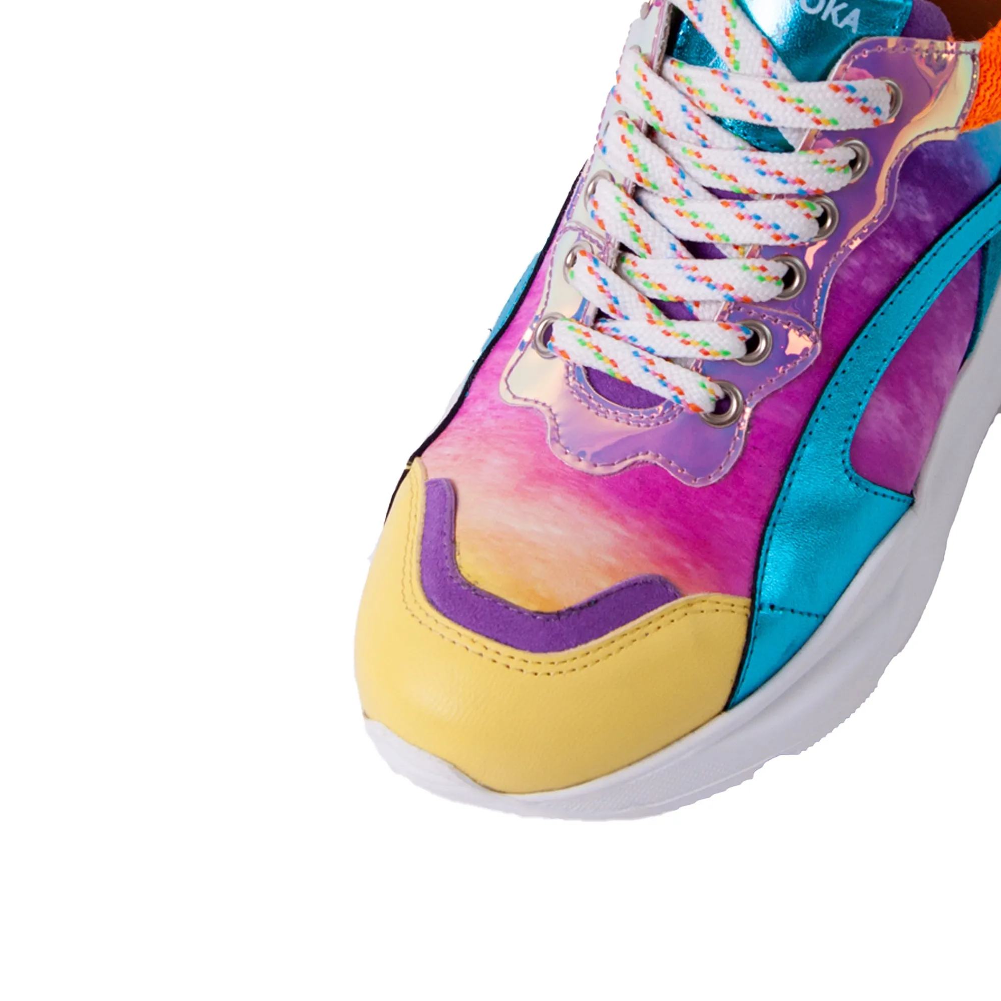 IZZI platform sneaker - jelly bean