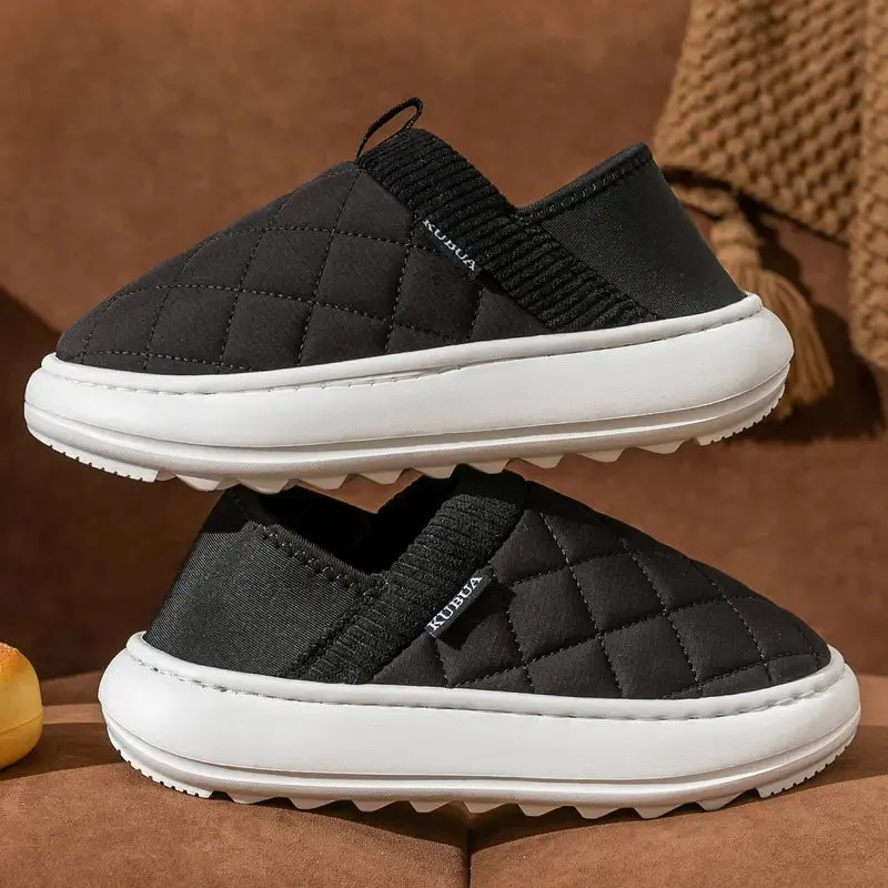 Kids Platform Slippers Indoor Girls House Shoes Outdoor Boys Slip on Garden Loafers