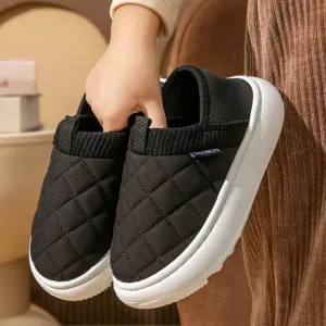 Kids Platform Slippers Indoor Girls House Shoes Outdoor Boys Slip on Garden Loafers