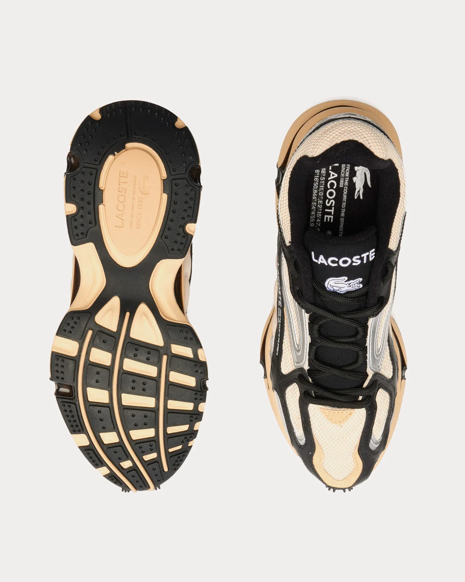 L003 2K24 Light Tan / Black Low Top Sneakers