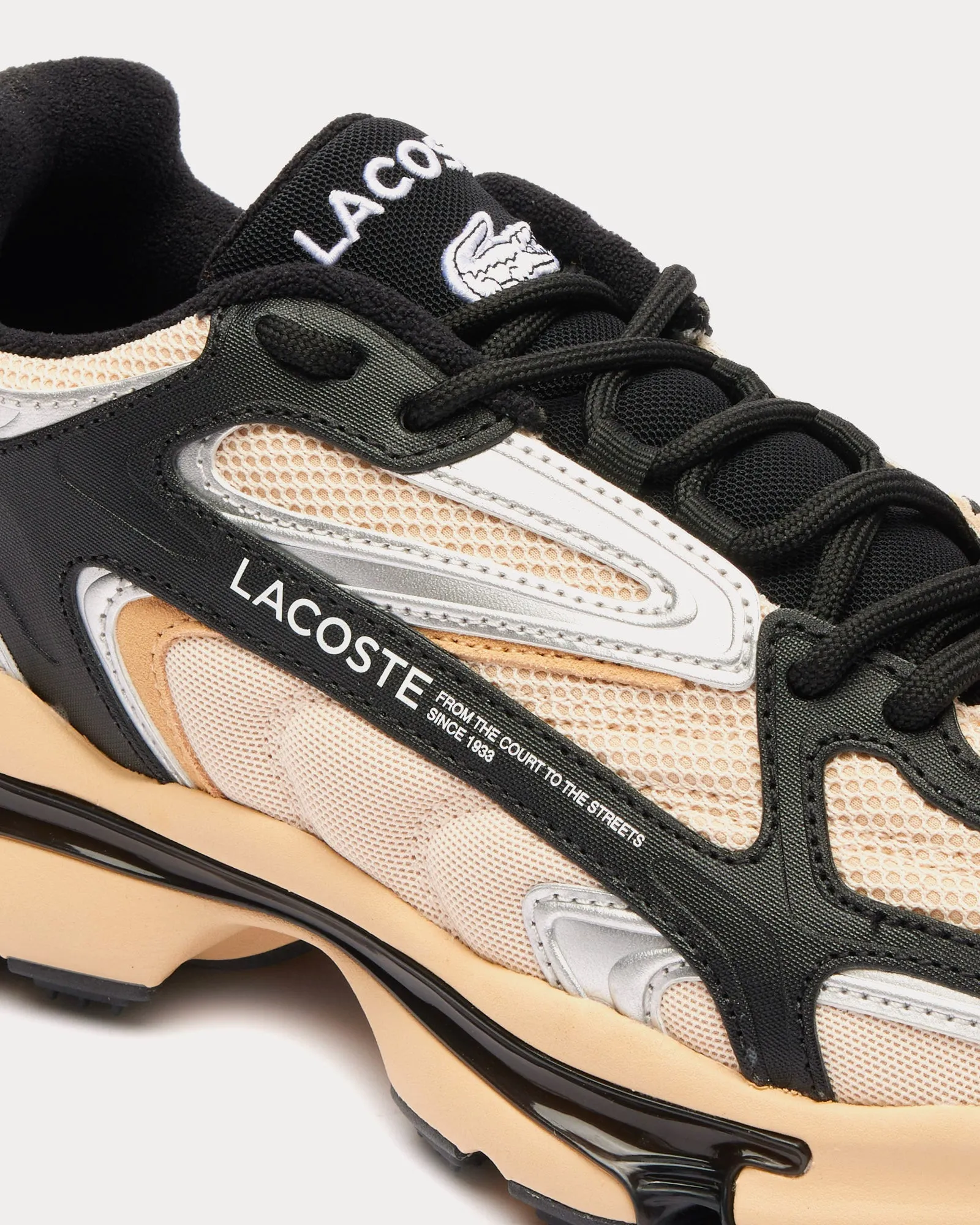L003 2K24 Light Tan / Black Low Top Sneakers