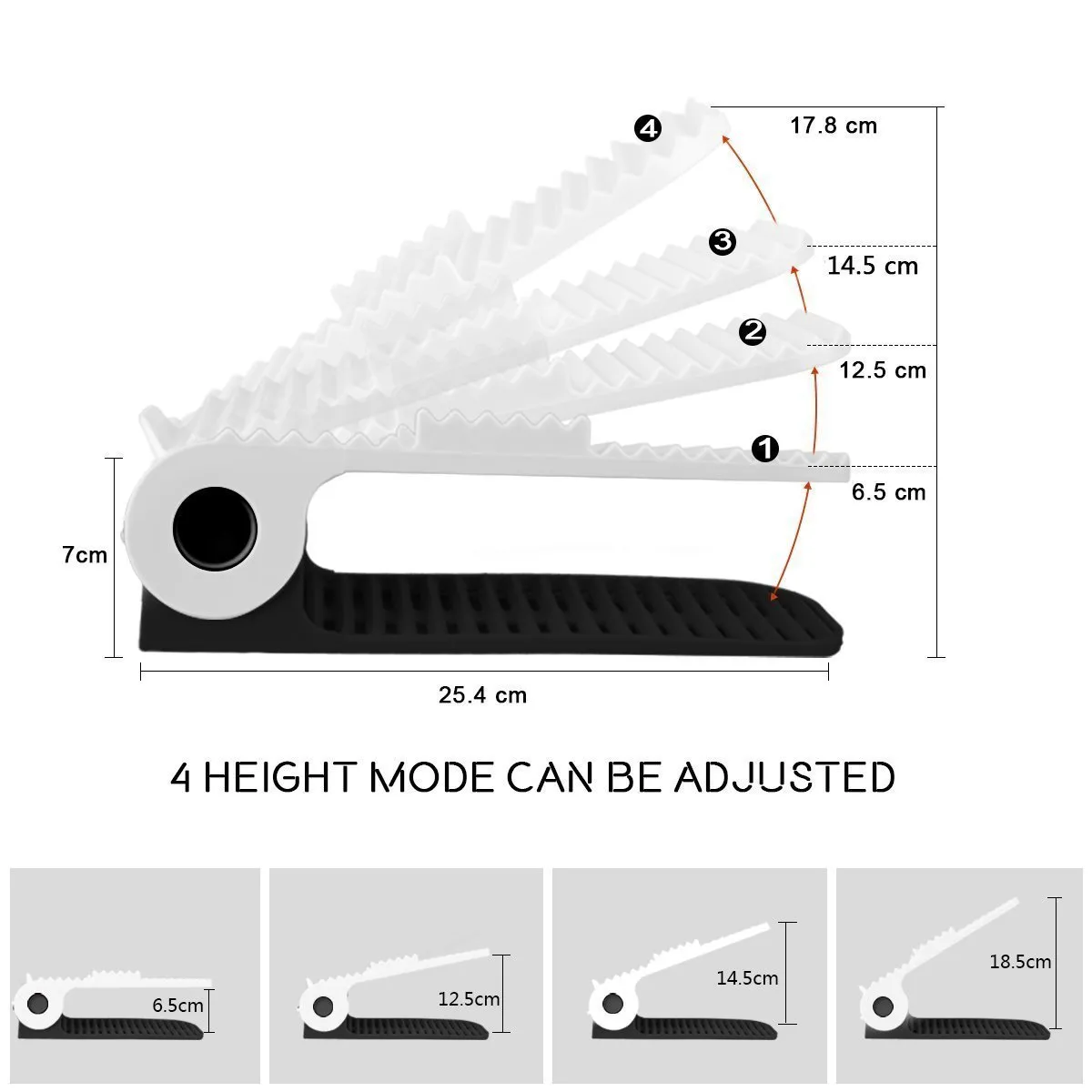 Lovne 18 Pairs Adjustable Double Shoe Rack Organizer, Shoe Slots Space Saver, Free Standing Shoe Rack for Closet, Shoes Holder for Boot/High Heels/Sneaker/Sandals/Slipper-Multicolor