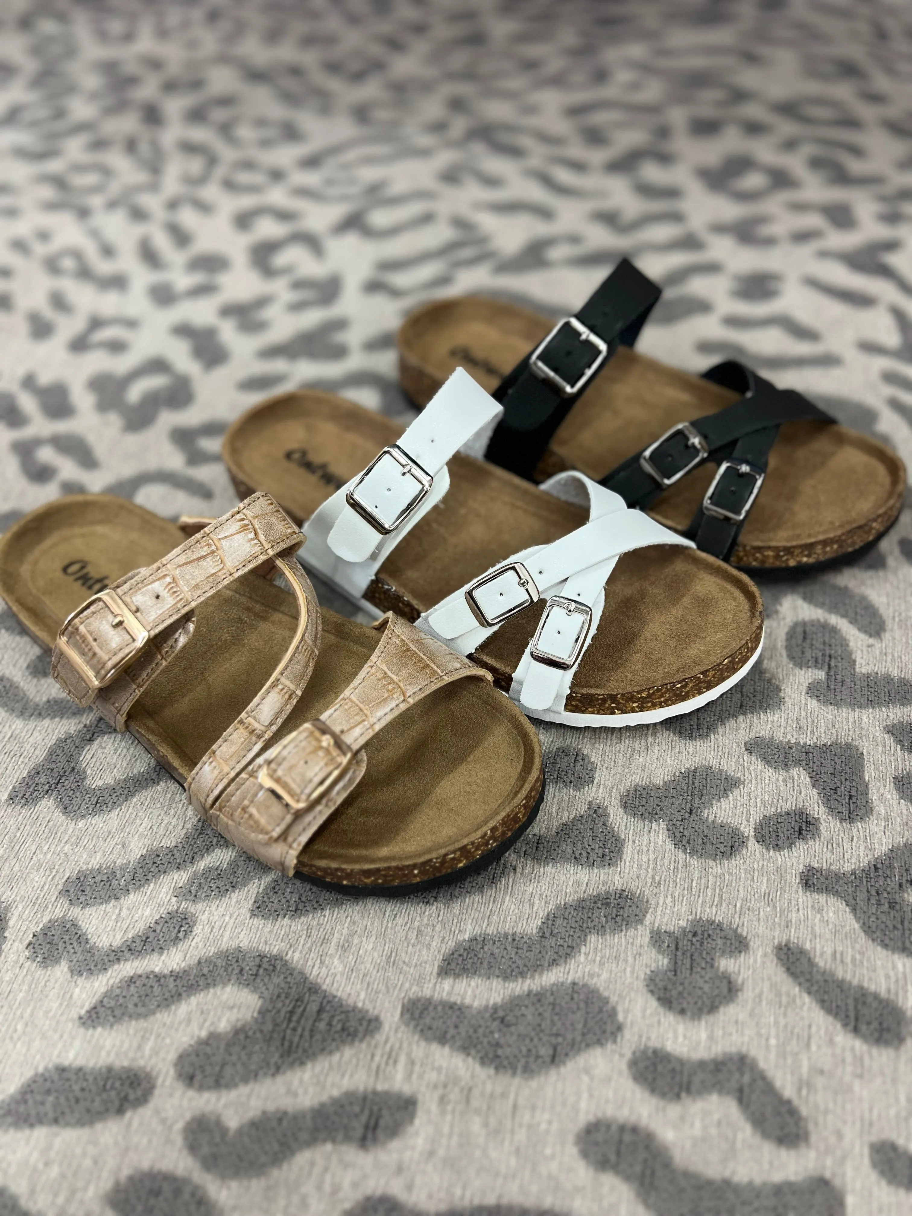 Luna Sandal - BLACK (was $28.90)