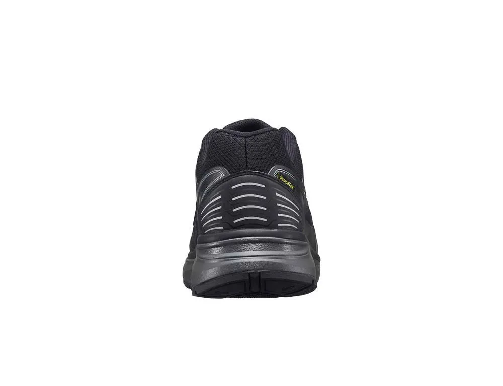 Mens Active Waterproof Flash SR Black Trainers