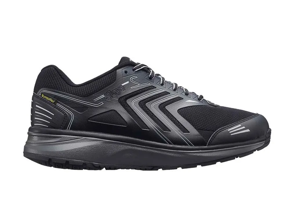 Mens Active Waterproof Flash SR Black Trainers