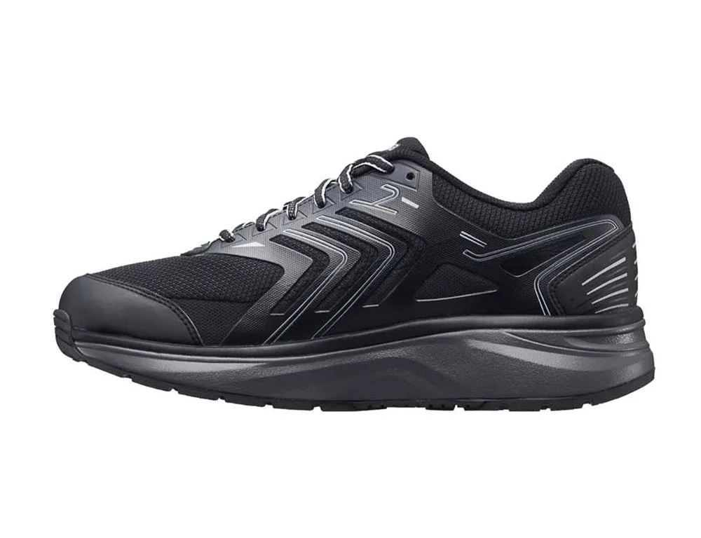 Mens Active Waterproof Flash SR Black Trainers
