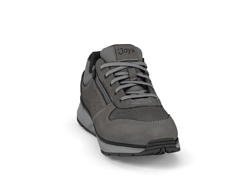 Mens Active Zip Dynamo Dark Grey Trainers