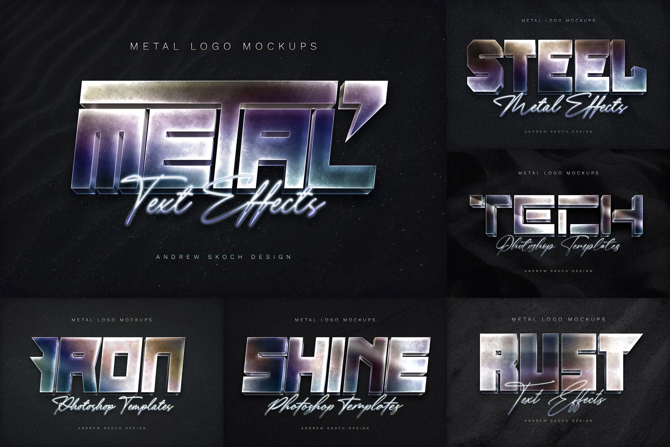 Metal Text and Logo Effects