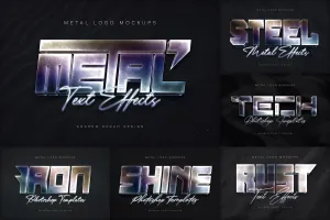 Metal Text and Logo Effects