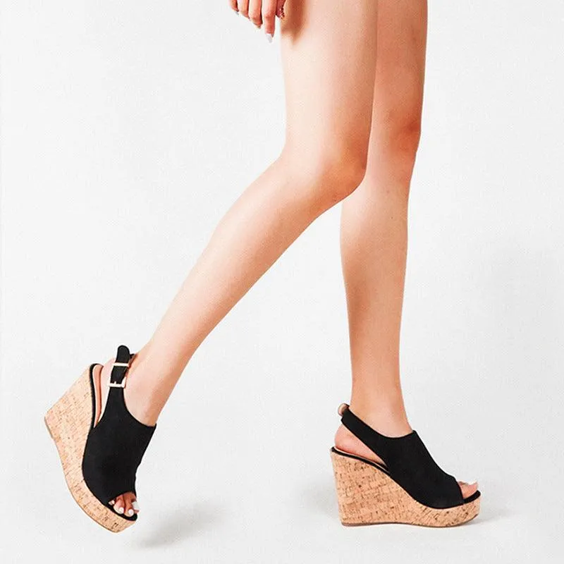 Peep Toe Spartan Sandals