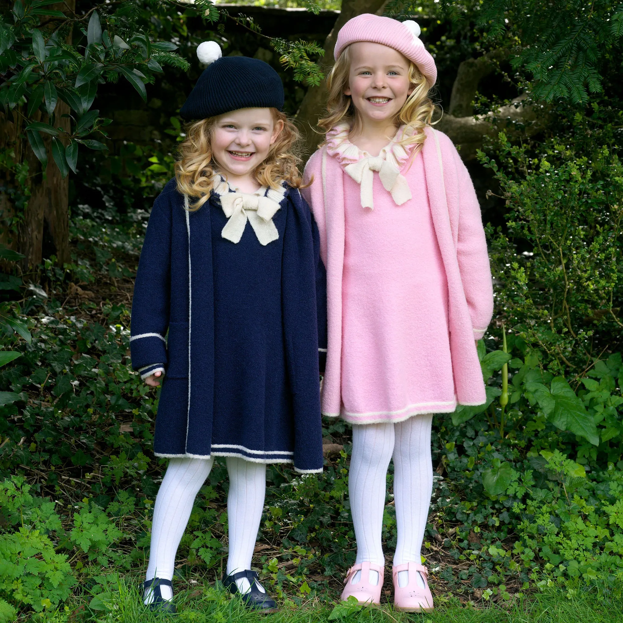 Pink Boucle Sparkle Jacket