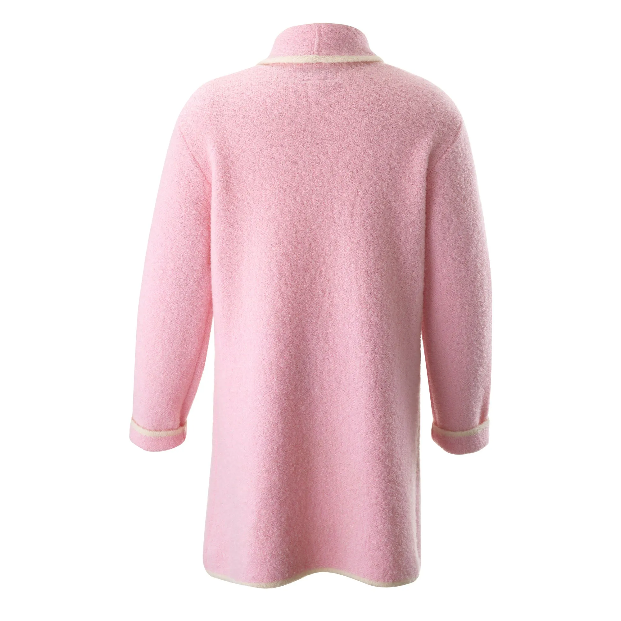 Pink Boucle Sparkle Jacket