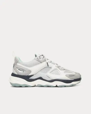 Satellite Runner White / Light Blue Low Top Sneakers