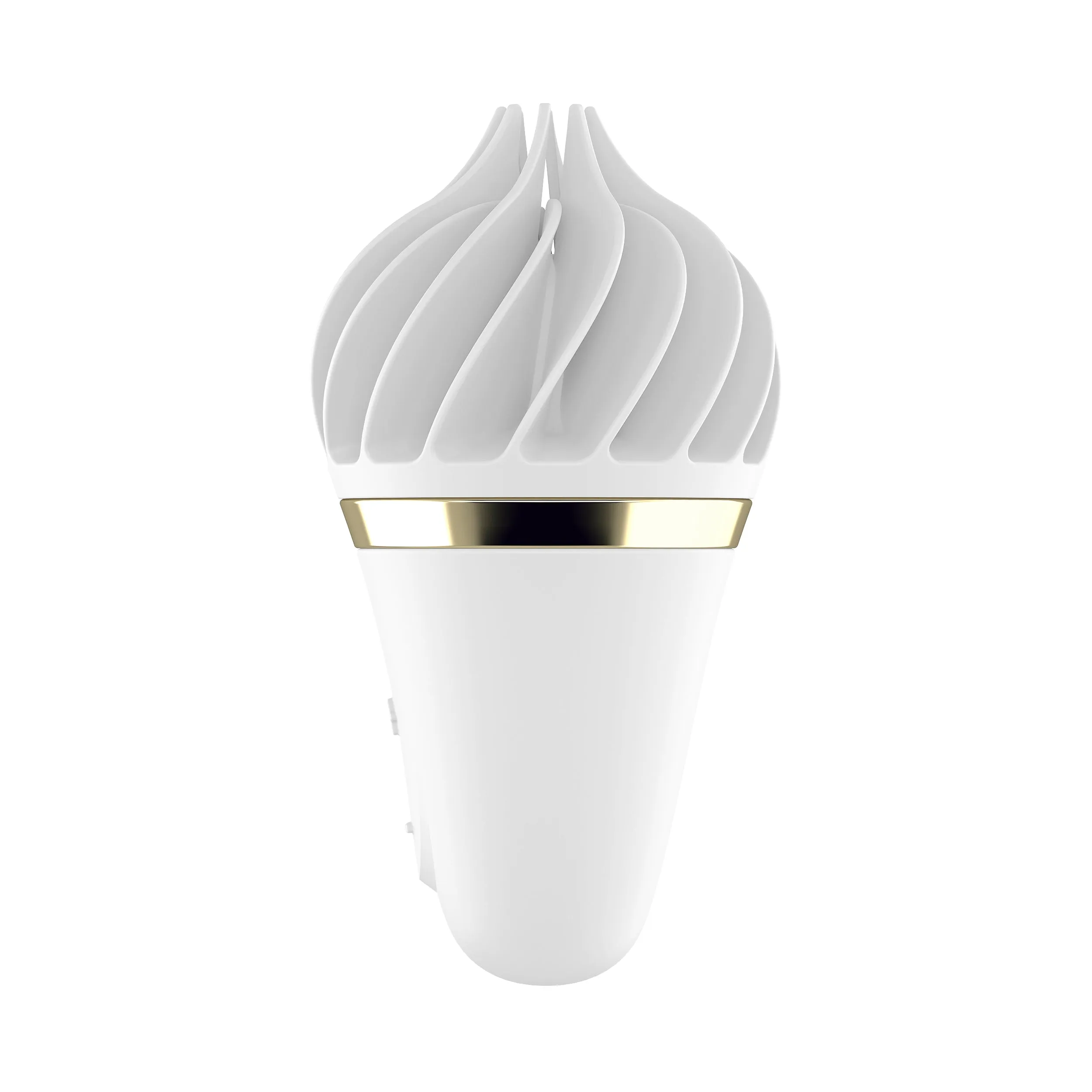 Satisfyer Sweet Treat White/Gold lay-on vibe
