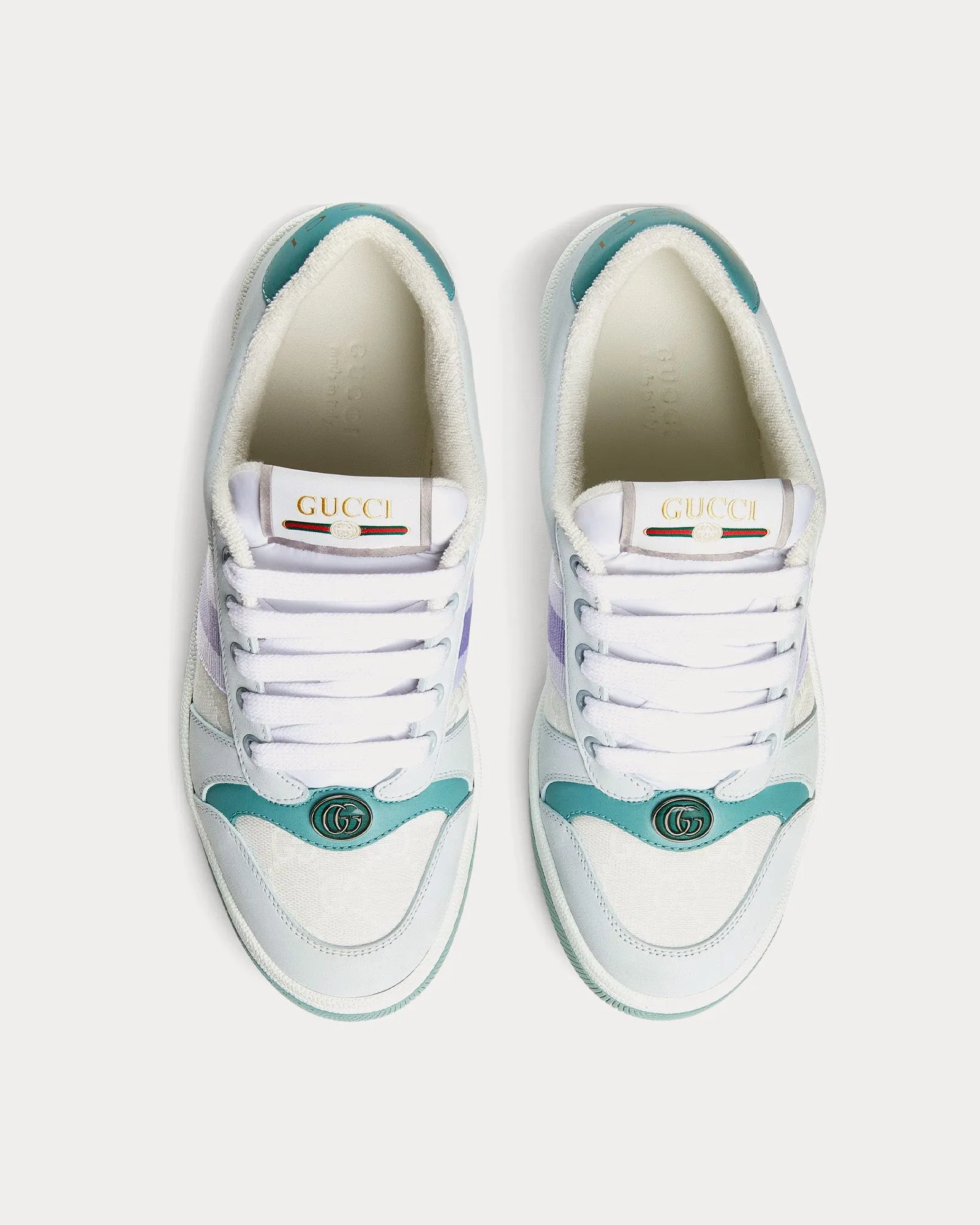 Screener Canvas Light Blue / White Low Top Sneakers