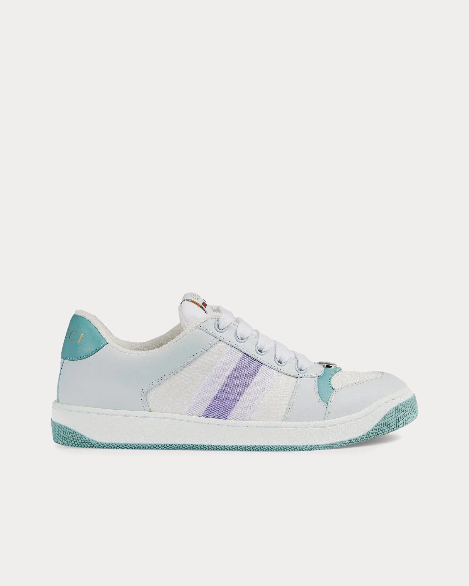 Screener Canvas Light Blue / White Low Top Sneakers