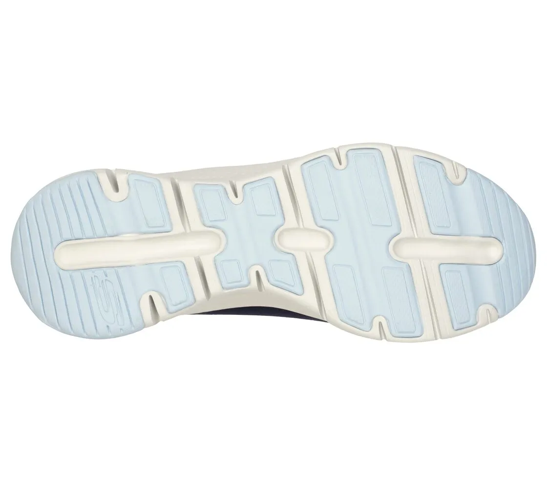 Skechers 149057/NVLB Big Appeal Navy And Light Blue Arch Fit Trainers