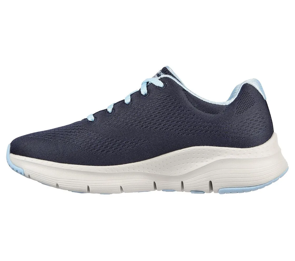 Skechers 149057/NVLB Big Appeal Navy And Light Blue Arch Fit Trainers