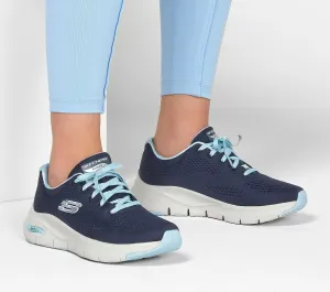 Skechers 149057/NVLB Big Appeal Navy And Light Blue Arch Fit Trainers