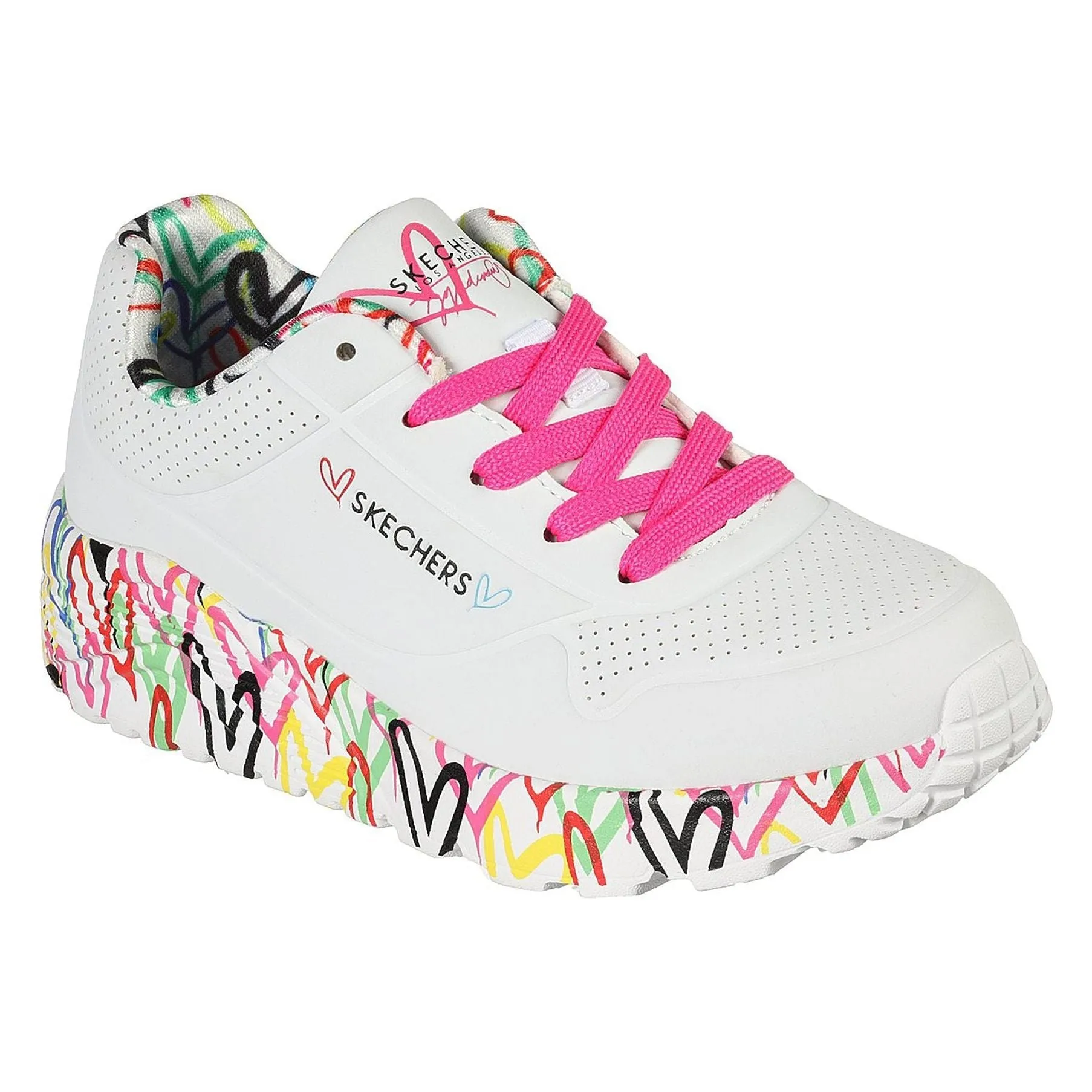 Skechers Uno Goldcrown Trainers WHITE 314976L WMLT