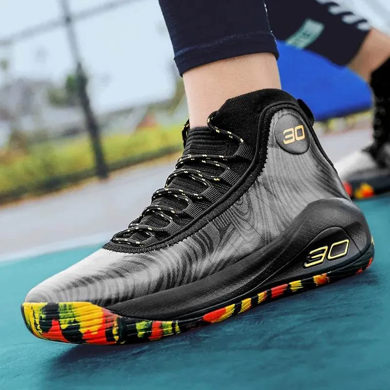 Sneakers Male Basketball Shoes Non-slip Light Outdoor Sport Breathable