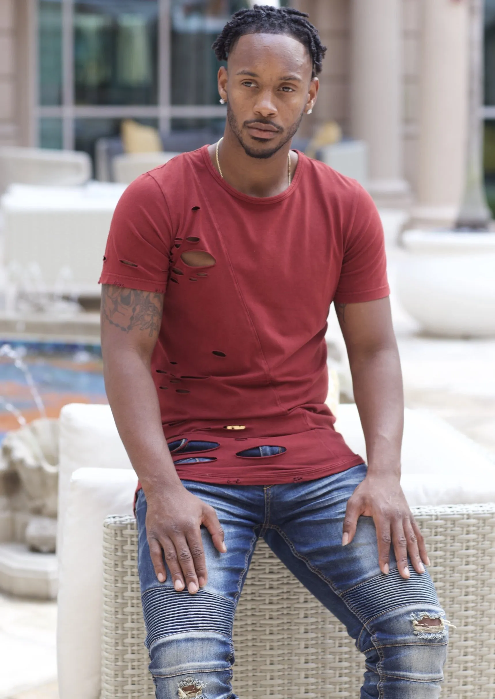 Street Fashion Oversized Long Slim Fit Shirt.