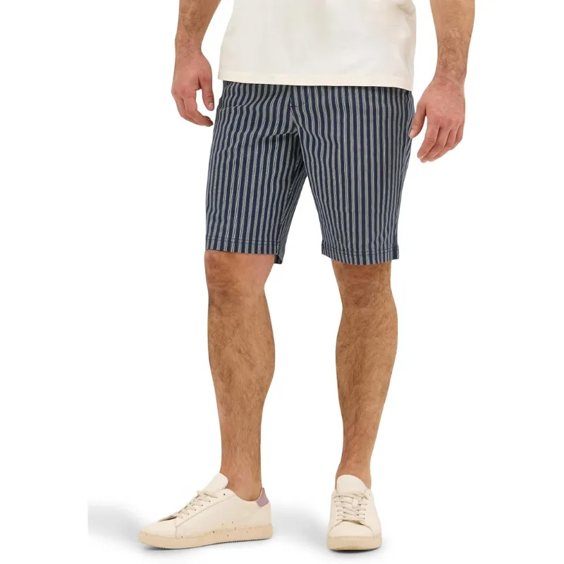 Striped Casual Flat Front Shorts – Lightweight and Stylish
