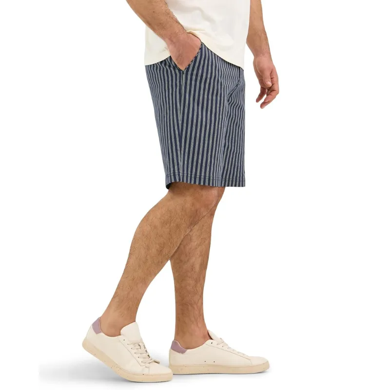 Striped Casual Flat Front Shorts – Lightweight and Stylish