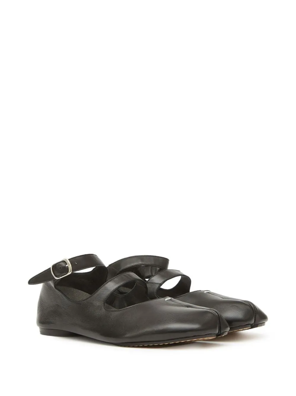 TABI leather BALLERINA