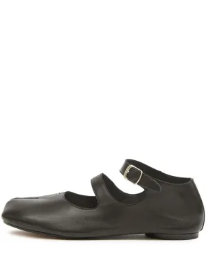 TABI leather BALLERINA