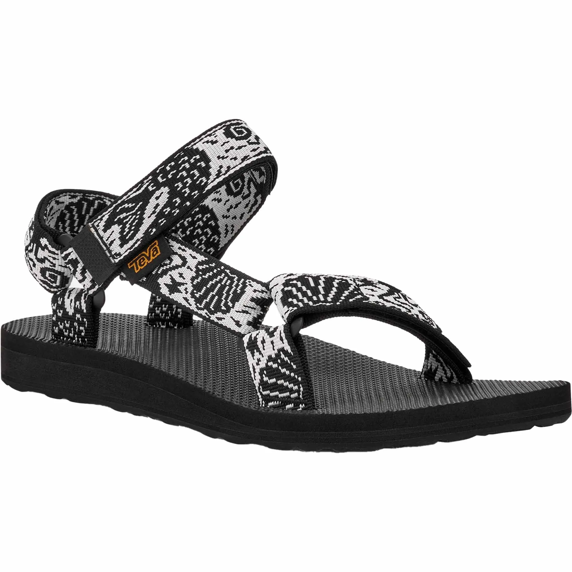 Teva Original Sirena Black White Sandals