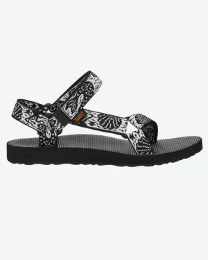 Teva Original Sirena Black White Sandals