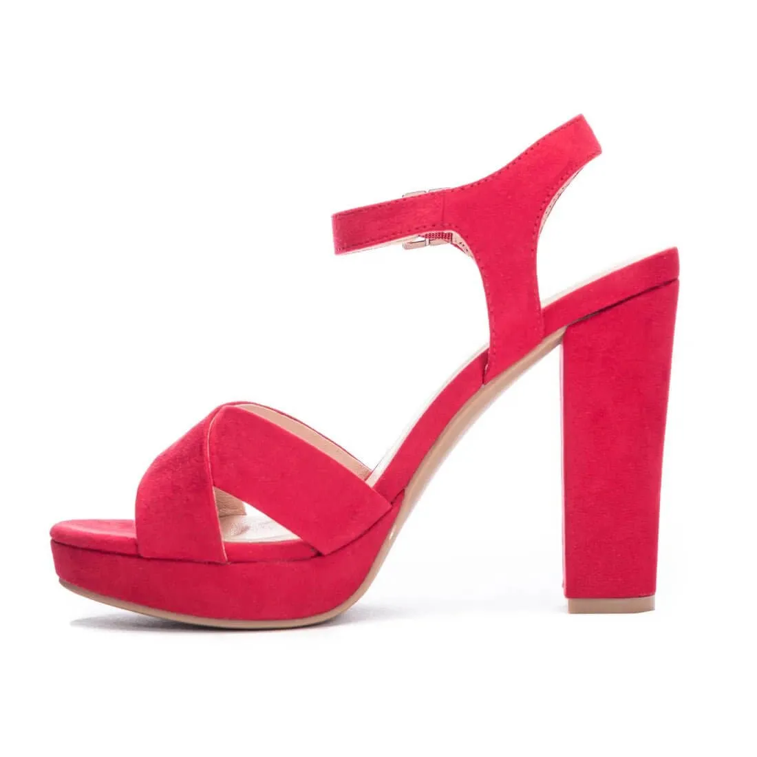 The Always Platform Sandal Heel: Red Platform Heel
