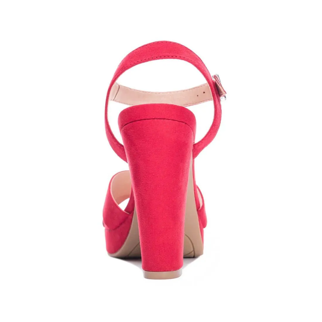 The Always Platform Sandal Heel: Red Platform Heel