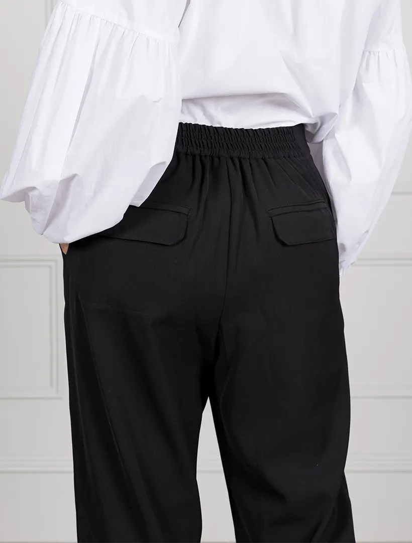 The Hendrix Cuffed Pants Black - FINAL SALE