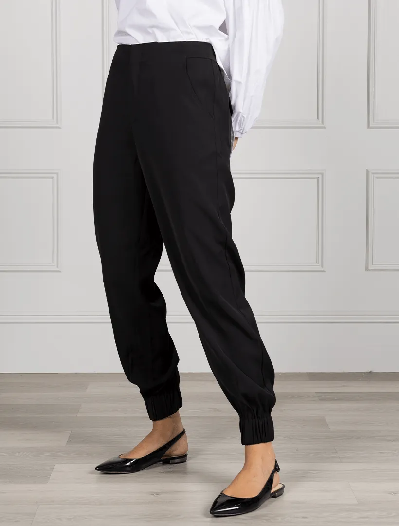 The Hendrix Cuffed Pants Black - FINAL SALE