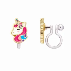 Unicorn Dreams Lead Free CLIP ON Earrings