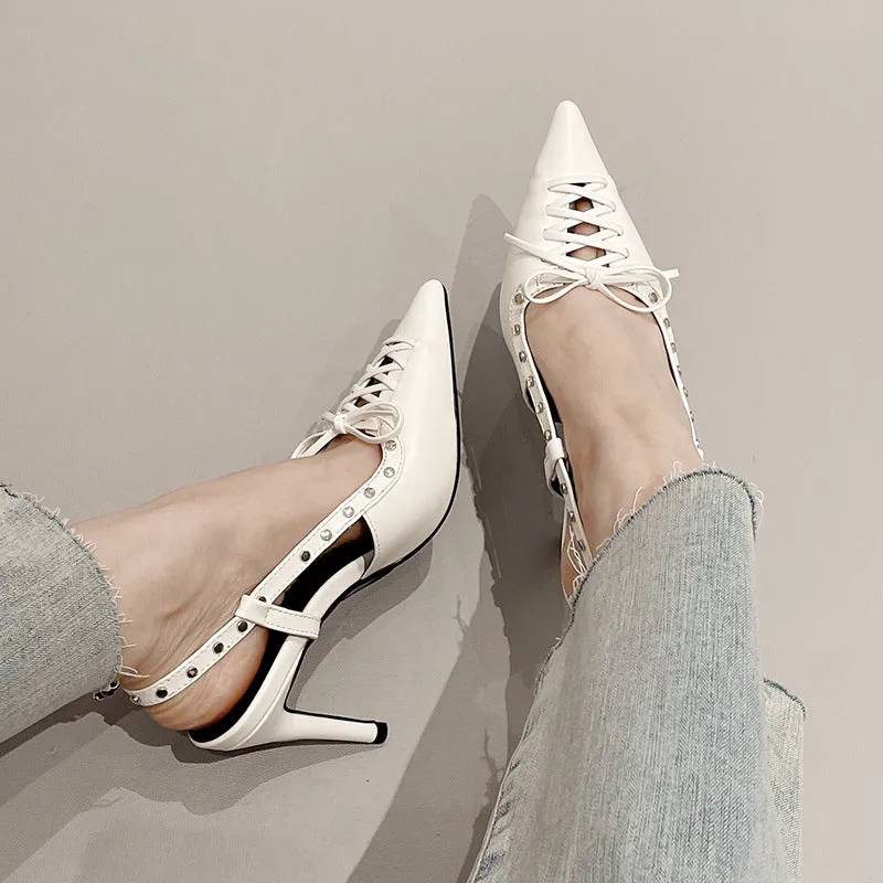 Versatile Pointed Toe High Heel Women's Sandals