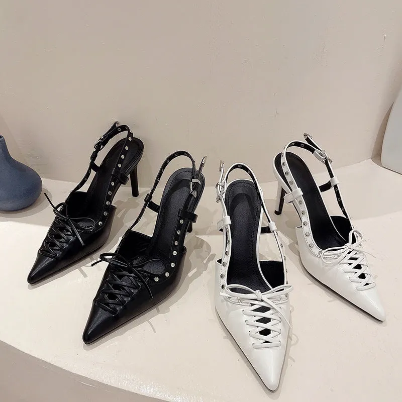 Versatile Pointed Toe High Heel Women's Sandals