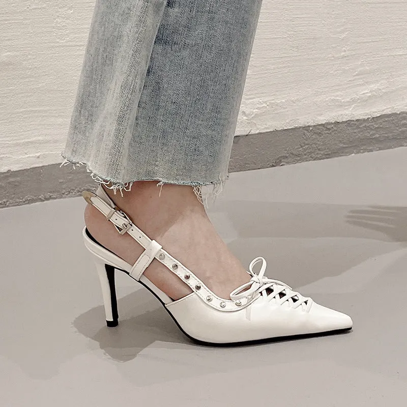 Versatile Pointed Toe High Heel Women's Sandals