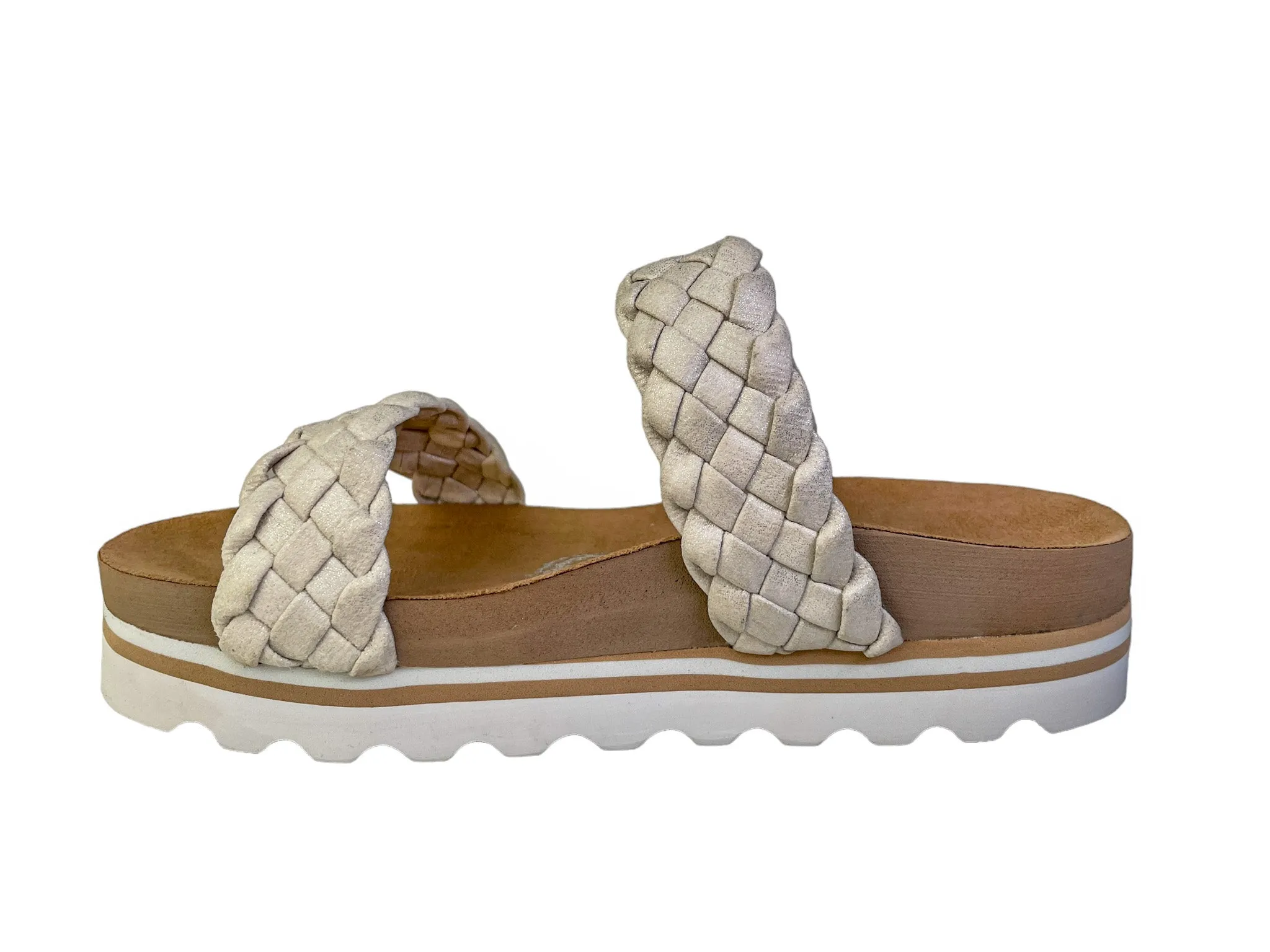 Very G Braidon Sandal in White