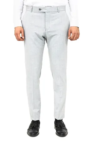 WSS Plain Light Grey Men Dress Pants  - Singen